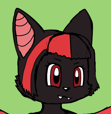 Furry bat Tasha